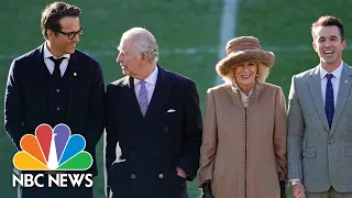 Ryan Reynolds Hosts King Charles III At His Low-Ranking Welsh Soccer Club