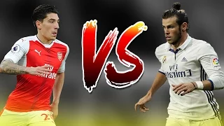 Gareth Bale vs Hector Bellerin - Who is The Fastest Player? - Amazing Speed Show - 2017