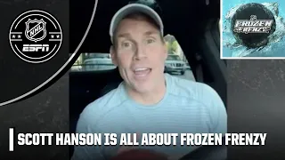 NFL Redzone's Scott Hanson is in FULL SUPPORT of the FRENZY 👏 ❄️ | Frozen Frenzy