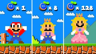 Mario but Every Seed Make MARIO Become Princess Peach...