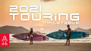 2021 Touring Inflatable Paddle Board - Feature Packed & Expedition Ready iSUP