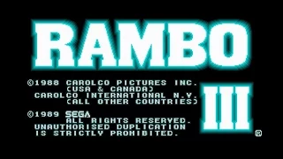 Mega Drive Longplay [274] Rambo III