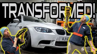 MAJOR MODIFICATIONS FOR MY E92 BMW M3 *AP RACING* *OHLINS* TRANSFORMED *