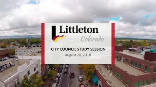 City Council Study Session - 8/28/2018