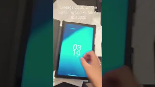 Lineage OS 20 on Samsung Galaxy tab A7!