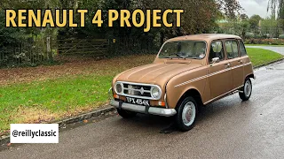 RENAULT 4 PROJECT #renault #classiccarsdaily