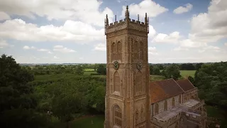 South Somerset from the air