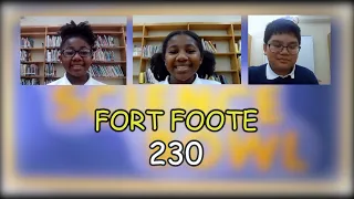 Science Bowl 2021-22 Elementary Edition  Fort Foote v Judge Woods