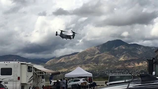 V-22 Osprey Takeoff and Transition