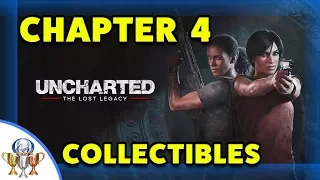 Uncharted The Lost Legacy CHAPTER 4 Collectibles (All Treasures, Photos, Conversations & Lockboxes)