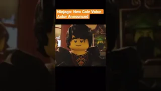 Ninjago: Cole new voice actor announced… (Andrew Francis replacing Kirby Morrow) #shorts