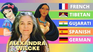 Disney's MULTI-LINGUAL singers - Alexandra Marisa Wilcke (in 9 Languages)