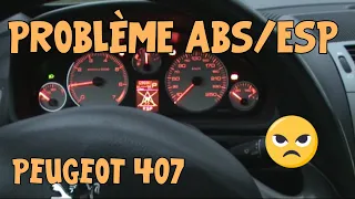 407 Problème ABS / ESP