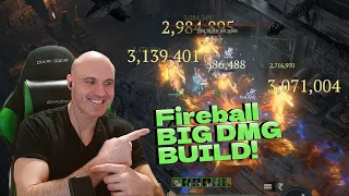 THE BEST END Game FIREBALL SORCERER build Diablo 4 Season 3