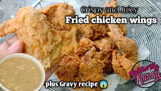 Crispy and Juicy Fried chicken wings by mhelchoice Madiskarteng Nanay