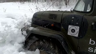 ГАЗ 66 VS ЗИЛ 131. Зимний OFFROAD