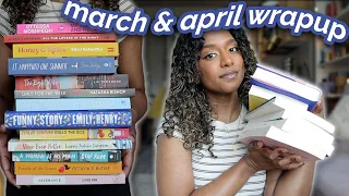 all 15 books i read over march & april | emily henry, spicy romance, book club picks