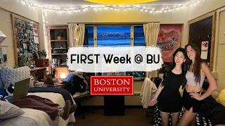 Realistic First Week at College (Boston University): Move in
