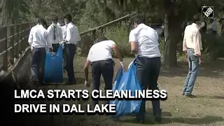 J&K LCMA starts cleanliness drive in Dal Lake in Srinagar