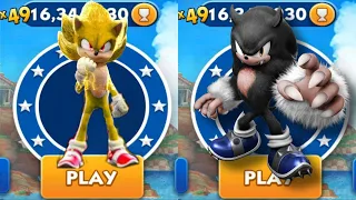 Sonic Dash VS Werehog Dash _Movie Sonic vs All Bosses Zazz Eggman