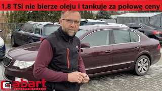 Silnik 1.8 TSi w Superb nie bierze oleju i spala połowę po remoncie i montażu LPG w@AbartAutoGazSerwis