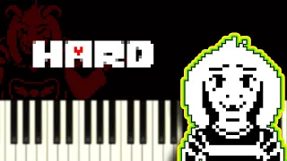 His Theme (from Undertale) - Piano Tutorial
