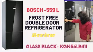 Review ~BOSCH 559 L Frost Free | Amazing Double Door Refrigerator