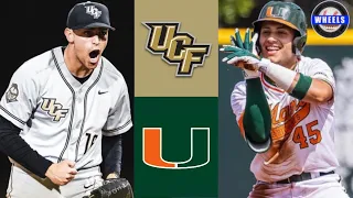 UCF vs Miami Highlights | 2024 College Baseball Highlights