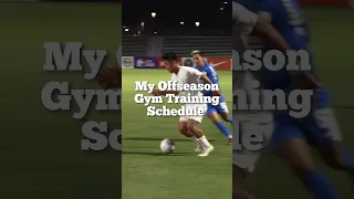 Pro Footballer’s Offseason Gym Training Schedule #footballer #soccer #gym #training