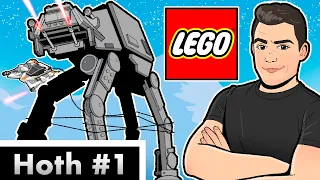 LEGO Star Wars: BUILDING HOTH #1 | Starting MOCs is my specialty!