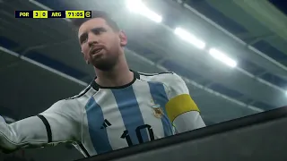 Purtgal Vs Argentina | 3 - 1 | Ronaldo Vs Messi | Full Match | eFootball | PS4 Slim | Hindi Comentry