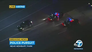125-mph chase ends when CHP takes 2 women into custody in Thousand Oaks