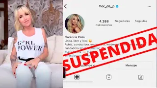 La furia de Flor Peña por su Instagram suspendido: Denunció complot en su contra y abrió uno nuevo