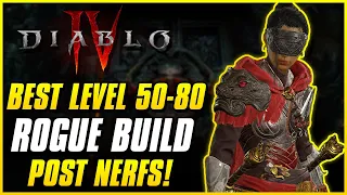 BEST TWISTING BLADES TRAP BUILD FOR ENDGAME ROGUE | Levels 50-80 Build Guide | Diablo 4