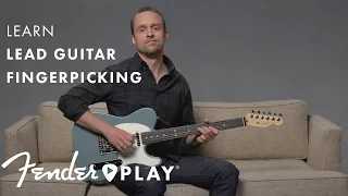 How to use Fingerpicking for Lead Guitar | Fender Play | Fender