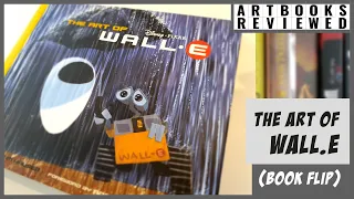 The Art of Wall-e Disney Pixar artbook book flip