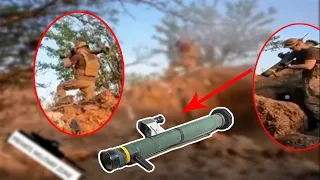 A Ukrainian soldier plays "FORTUNATE SON" while firing a C90-CR rocket at Russians