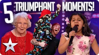 5 BRILLIANTLY TRIUMPHANT Moments! | BGT 2020