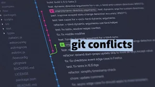 Учимся решать git конфликты