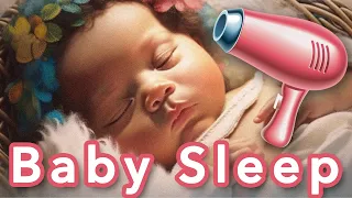 120min - baby hair dryer sound to fall asleep | Baby Hair Dryer Sleep Sounds