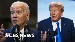Biden behind Trump in new CBS News poll, voters concerned about age