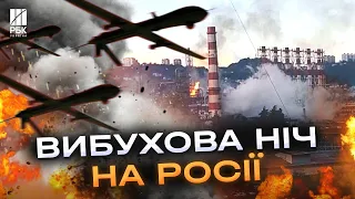 Вибухи лунали всю ніч! БПЛА атакували порт у Новоросійську! Палає НПЗ у Туапсе