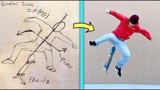 I Used Motion Physics to Invent the Worlds Hardest Skate Trick! (The EXCALIBUR Flip)