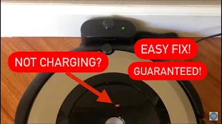 IROBOT ROOMBA NOT CHARGING! EASY FIX! 😎👍