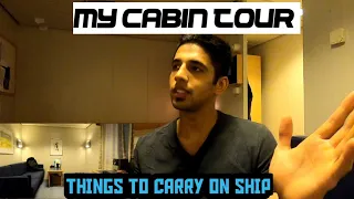 My ROOM On A Cargo SHIP | Important Things To Carry On Ship |