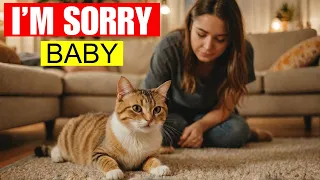 How to Apologize to Your Cat and Rebuild Trust: A Complete Guide