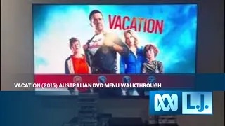 Vacation (2015) Australian DVD Menu Walkthrough