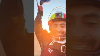 Sunset Skydive 15,000ft above Portugal on an evening Load 🌅