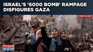 Israel Drops 6000 Bombs In Gaza, Strikes 750 Hamas Targets | IDF's 'Impossible' Ultimatum To Gazans