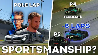 Iracing Daytona 24h Top Split unsportmanship and cheating explained